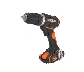 Worx WX370 - Taladro Percutor 20V (2bat 2.0Ah)